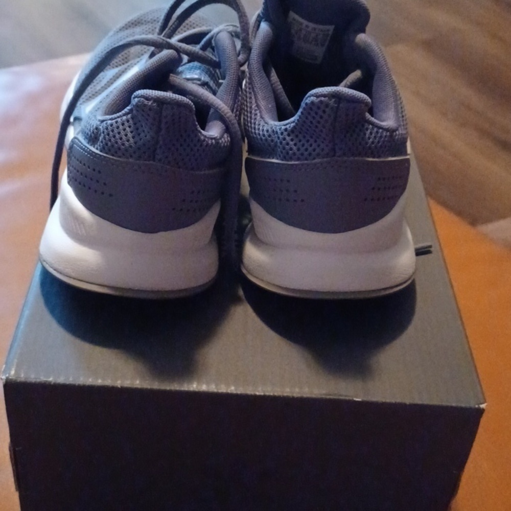 -- Adidas Sneakers - Gray and White Women's Size 6